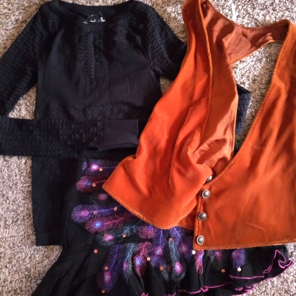Free people set S/M bundle